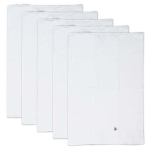 5-Pack Organic Cotton Knit Tri-fold Burp Cloths | Honest Baby Clothing