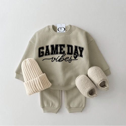 GAME DAY VIBES Baby Sweatsuit 2-piece Set