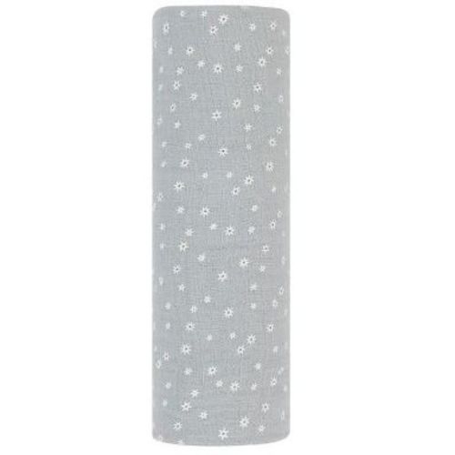 Ely's & Co. Cotton Muslin Swaddle Blanket Ditsy Star 1 Pack