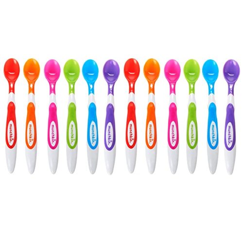 Munchkin 12 Piece Soft-Tip Infant Spoons