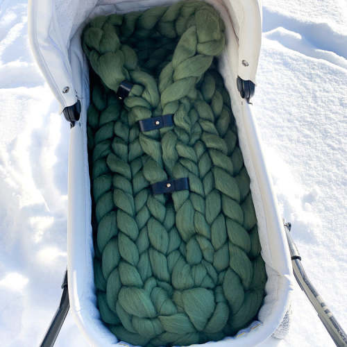 WarmThread Stroller Muff – Baby Braidz