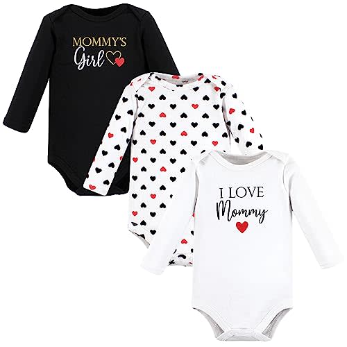 Hudson Baby unisex-baby Cotton Long-sleeve Bodysuits