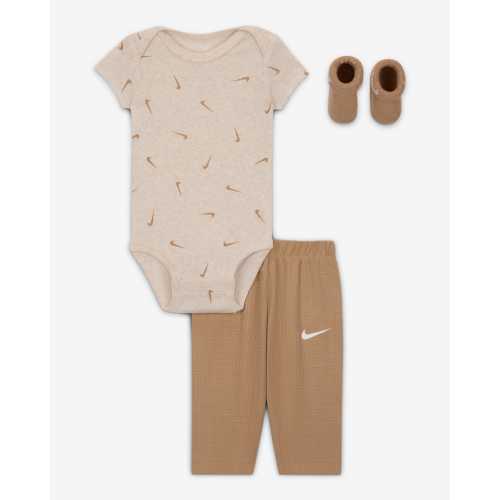 Nike Baby 3-Piece Bodysuit and Waffle Pants Set
