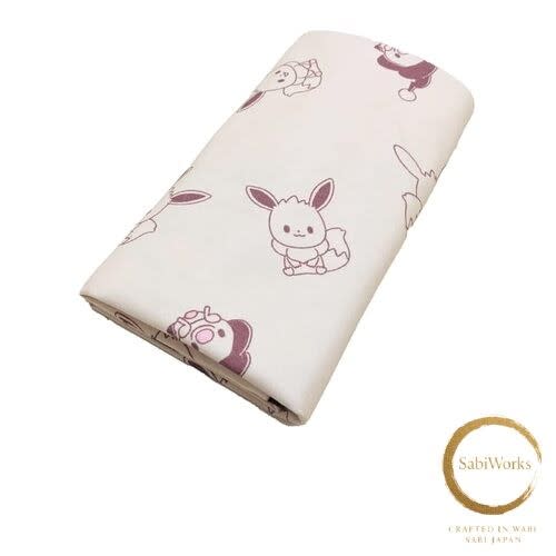 Monpoke Baby Waterproof Sheet Pokemon Eevee 70x120cm