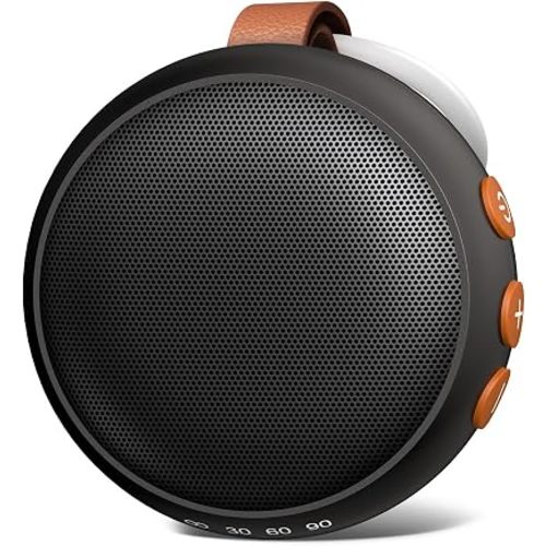 Portable White Noise Machine Sound Machine Small with 32 Volume Levels 30 Soothing Sounds Sleep Soother Rechargeable Travel Sound Therapy Brown Noise Sleep Machine for Baby Kid Adult
