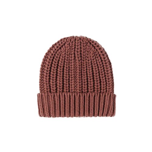 Chunky Knit Hat - Cranberry – Nesting House