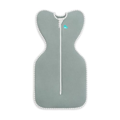 Love to Dream Swaddle UP, Baby Sleep Sack, Self-Soothing Swaddles for Newborns, Get Longer Sleep, Snug Fit Helps Calm Startle Reflex, New Born Essentials for Baby, 1.0 TOG, 13-19 lbs, Deep Olive