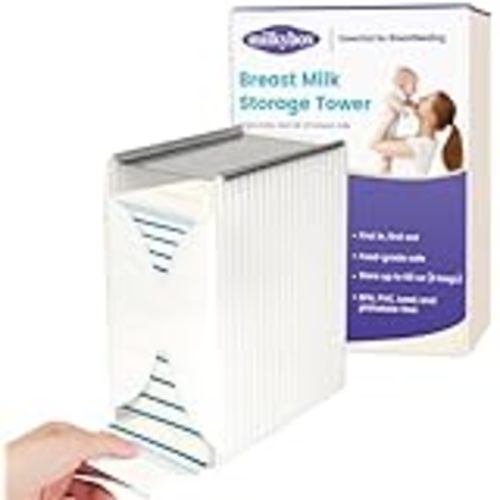 Amazon.com: Fairhaven Health Milkies Freeze Organizer for Breast Milk Storage Bags, Container Storing System for Freezing Breastmilk to Feed Baby, Reusable Breastfeeding Accessories, Use with Standard Milk Bags : Baby