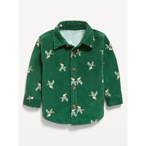 Printed Long-Sleeve Corduroy Shirt for Toddler Boys | Old Navy