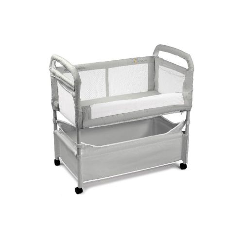 Arm's Reach Clear-Vue Co-Sleeper Bassinet - Gray