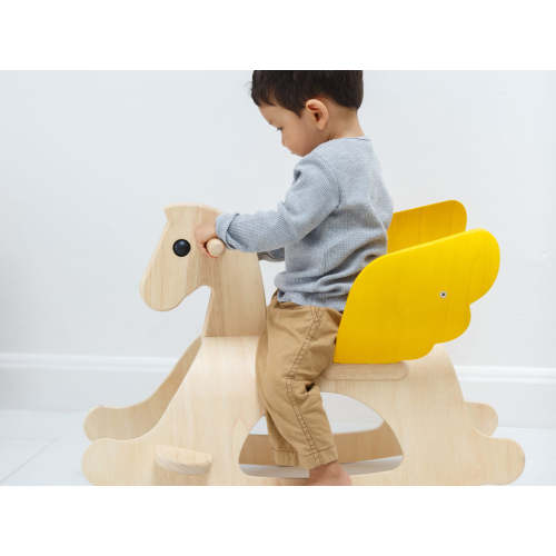 Rocking Pegasus by Plan Toys – Mochi Kids