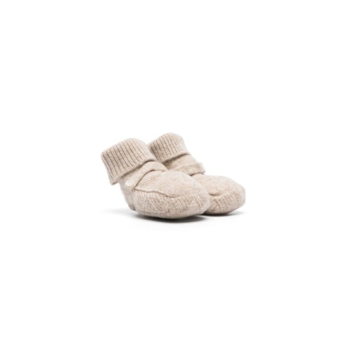 knitted cashmere slippers