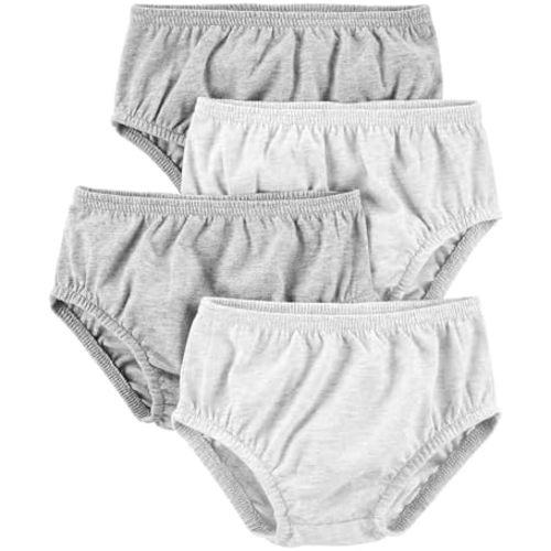 Simple Joys by Carter's Baby Girls' 4-Pack Diaper Covers