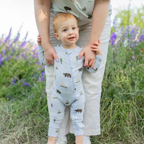 Zippered Romper in Yosemite