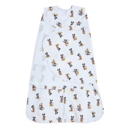 HALO SleepSack 100% Cotton Swaddle Wrap Disney Baby Collection Mickey, Color: Mickey Fun, Size: Newborn