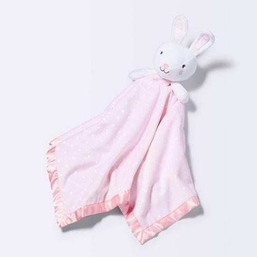 Large Security Blanket Bunny - Cloud Island™ Light Pink