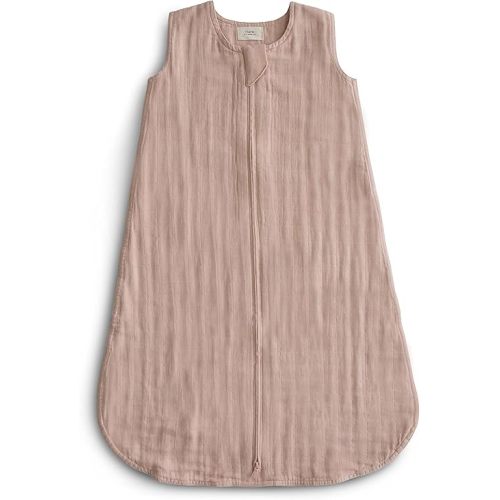 mushie Baby Wearable Blanket | 100% Organic Cotton Muslin | Sleeping Bag for Infants (Blush)