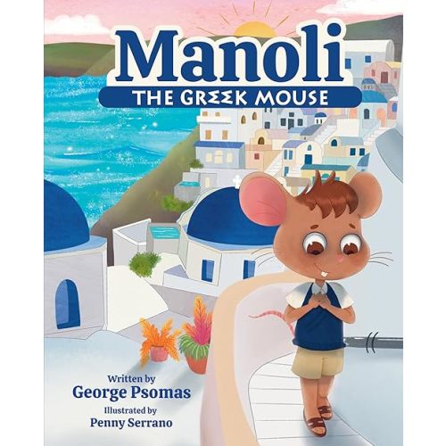 Manoli the Greek Mouse Hardcover – Picture Book, June 4, 2024