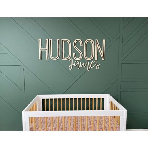 Name Cutouts for Nursery Wooden Letters Name Sign Nursery - Etsy