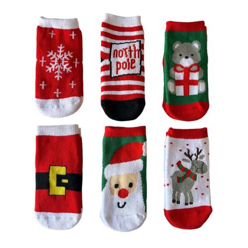 6-Pack Christmas Socks