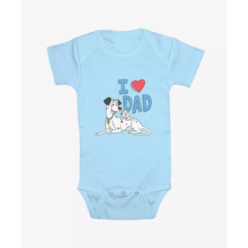 Disney 101 Dalmatians I Heart Dad Infant Bodysuit - BLUE | BoxLunch
