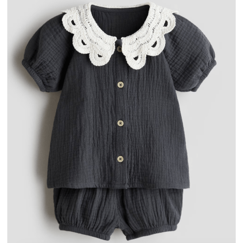 2-Piece Cotton Muslin Set