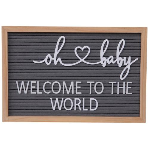 Oh Baby Felt Letter Board Wall Decor