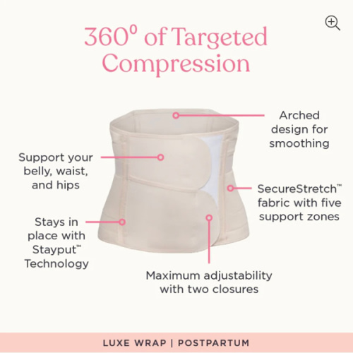 Luxe Belly Wrap - Postpartum Belly Wrap – Belly Bandit