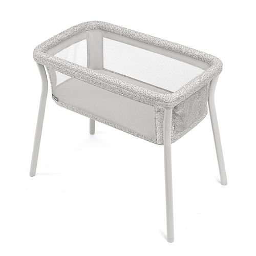 Chicco LullaGo Anywhere Portable Bassinet, Lightweight, Space-Saving with Waterproof Mattress and Fitted Sheet, Travel-Friendly, Includes Carry Bag | Lyric/Beige