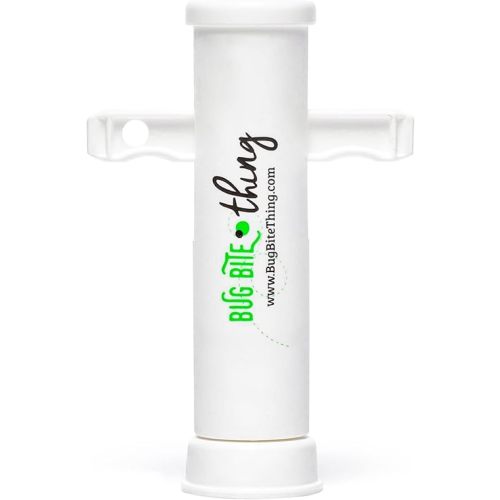 BUG BITE THING Suction Tool - Bug Bites and Bee/Wasp Stings, Natural Insect Bite Relief, Chemical Free - White/Single