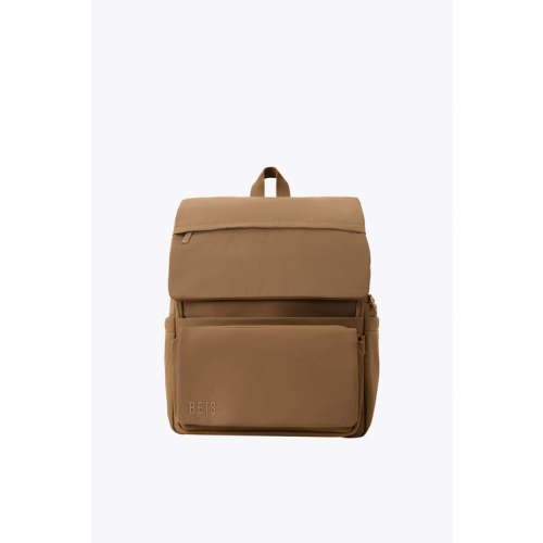 BÉIS 'The Ultimate Diaper Backpack' in Camel - Diaper Bag Backpack in Camel Brown