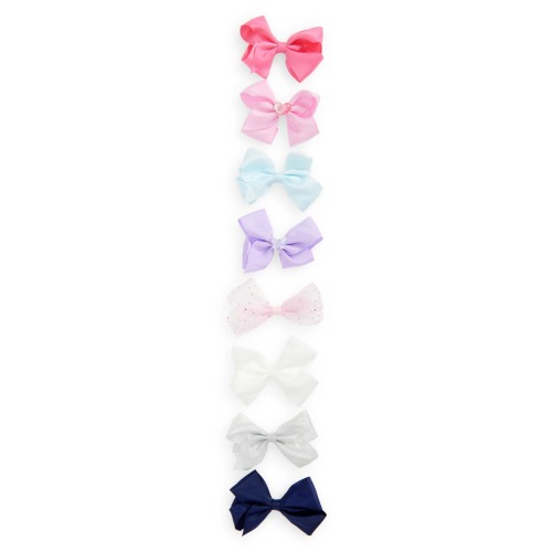Kids' Assorted 8-Pack Bow Hair Clips