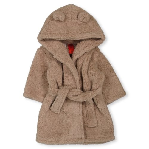 Medium Brown Baby Bear Dressing Gown | Best&Less™ Online