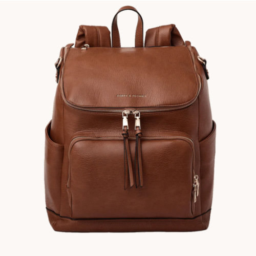 Lullaby Diaper Backpack Chestnut | Poppy and Peonies – www.poppyandpeonies-us.com