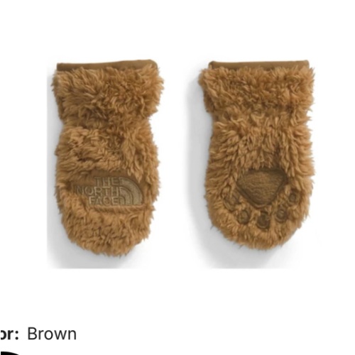 Baby The North Face Bear Suave Oso Mittens | SCHEELS.com