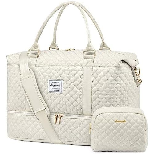 LOVEVOOK Travel Duffle Bag,Weekender Bags for Women with Shoe Compartment,Carry on Overnight Bag with Toiletry Bag,Gym Duffel Bag with Wet Pocket, Hospital Bags for Labor and Delivery