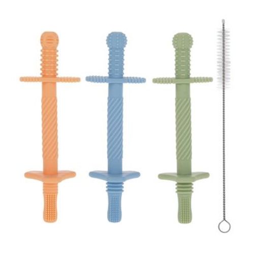 Nuby Teething Tube - Boy - 3pk