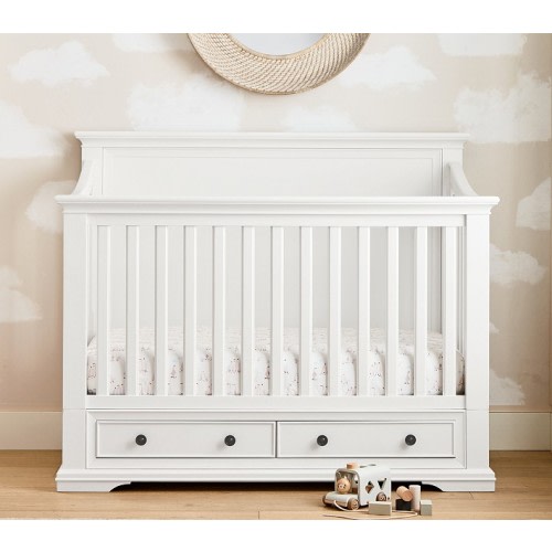 Larkin 4-in-1 Convertible Storage Crib | Pottery Barn Kids