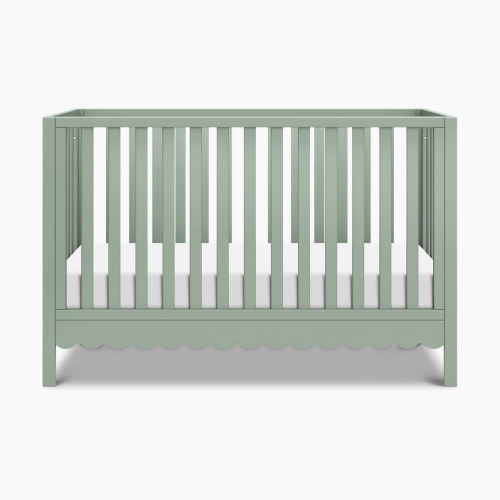 daVinci Sammy Scallop 4-in-1 Convertible Crib - Light Sage