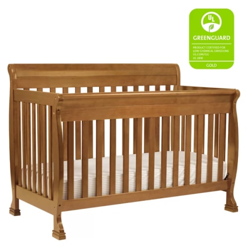 Kalani 4-in-1 Convertible Crib in Chestnut