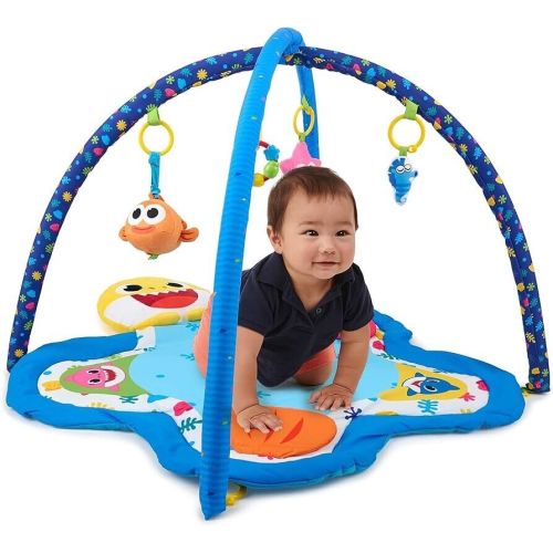 Nickelodeon Pinkfong Baby Shark Deluxe Undersea Activity Mat Tummy Time Mat NEW