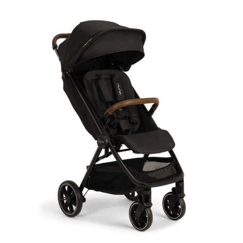 Nuna TRVL lx Compact Stroller with Travel Bag - Caviar – Green Bean Baby Boutique