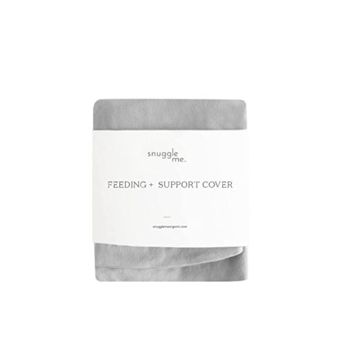 Snuggle Me Organic | Feeding Support Cover | Nursing, Bottle Feeding and Bonding Support | Organic Cotton | Stone