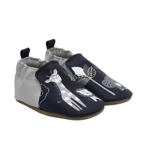 Hello World Soft Soles Navy