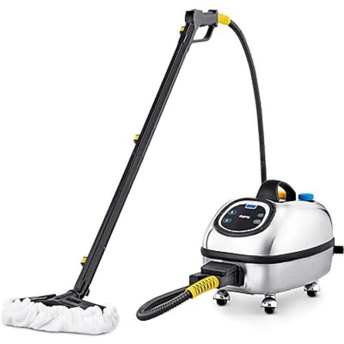 Dupray Neat Steam Cleaner Powerful Multipurpose Portable Steamer for Floors, Cars, Tiles Grout Cleaning Chemical Free Disinfection Kills 99.99%* of Bacteria and Viruses