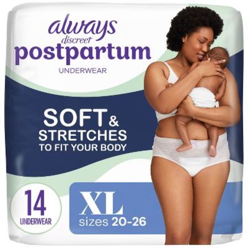Always Discreet Incontinence Underwear Pads - Maximum - XL - 14ct
