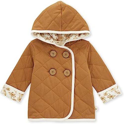 Burt's Bees Baby unisex-baby Sweatshirts, Lightweight Zip-up Jackets Hooded Coats, Organic Cotton