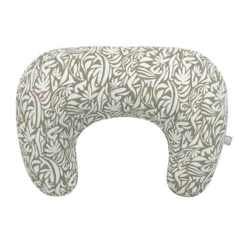 Boppy Nursing Pillow with Organic Cover - Green Leaves