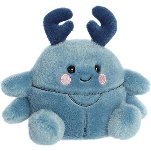 Aurora® Adorable Palm Pals™ Agatha Beetle™ Stuffed Animal - Fun Collectible Plush for Kids and Adult Collectors - Perfect for Decorating Rooms and Birthday Gifts - Blue 5.5 Inches
