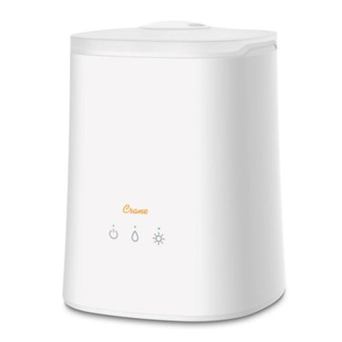 Crane 1.2 Gal. Cool Mist Top Fill Humidifier & Aroma Diffuser for Large Bedroom Air Room